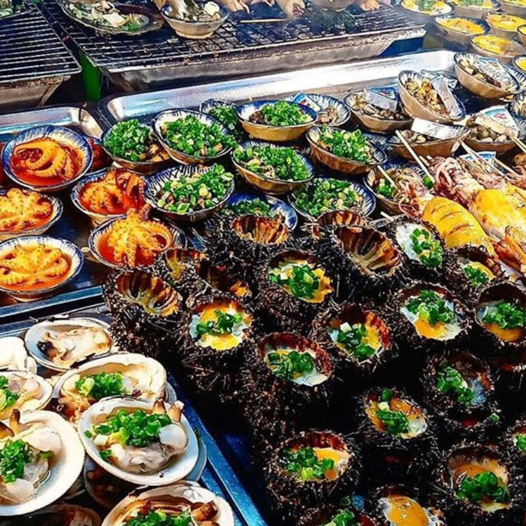 Thưởng thức hải đặc sản Nam Du