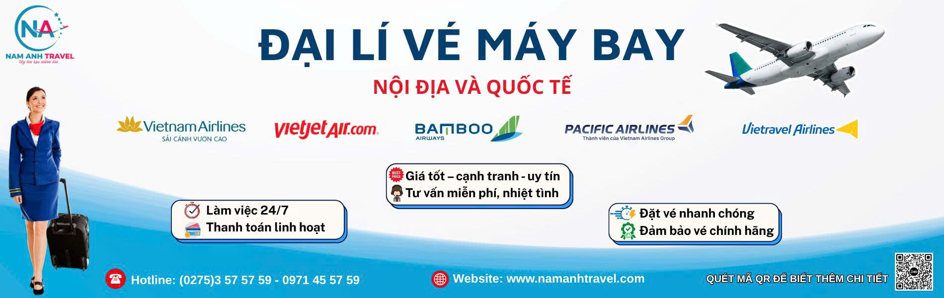 Đại lý vé máy bay uy tín tại Bến Tre 2025